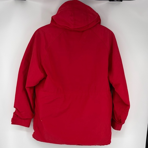 Lands End Wool Lined 60/40 Winter Mountain Parka Red Mens Large/XL USA Vintage - Picture 2 of 15